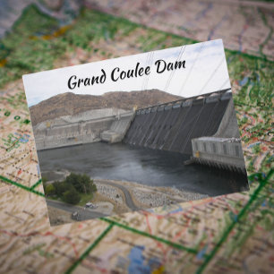 Grand Coulee Dam Travel Foto Briefkaart