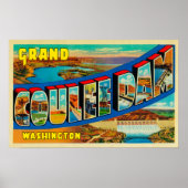 Grand Coulee Dam, Washington 2 Poster (Voorkant)