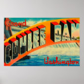 Grand Coulee Dam, Washington Poster (Voorkant)