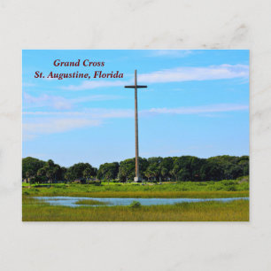 Grand Cross St. Augustine, Florida Feestdagenkaart
