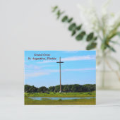 Grand Cross St. Augustine, Florida Feestdagenkaart (Staand voorkant)