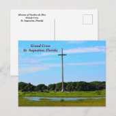Grand Cross St. Augustine, Florida Feestdagenkaart (Voorkant / Achterkant)