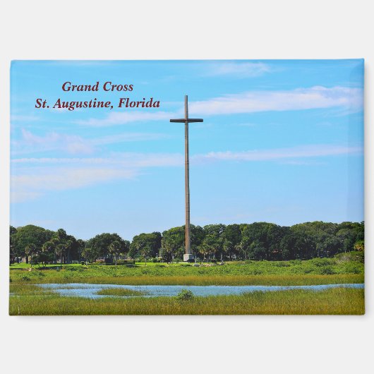 Grand Cross St. Augustine, Florida Magneet (Voorkant)