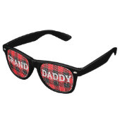 GRAND DADDY retro Shades / Fun Party Sunbribril Retro Zonnebril (Gekanteld)