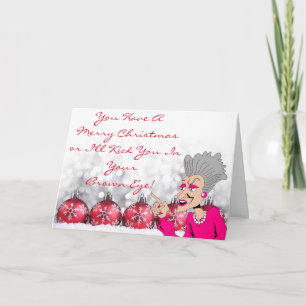 Grand Dame Christmas Kaart III