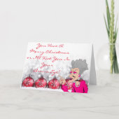 Grand Dame Christmas Kaart III (Voorkant)