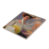 Grand Dame Tegeltje (Zijkant)