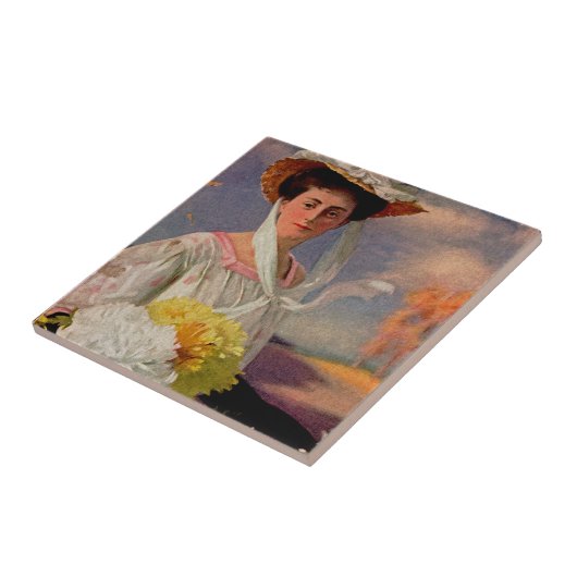 Grand Dame Tegeltje (Zijkant)