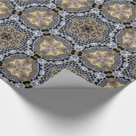 Grand Debonshire Vakantie Victoriaans Pattern Cadeaupapier
