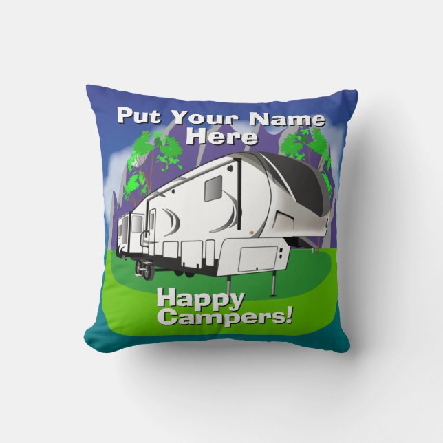 Grand Design 367bhs Happy Camper  Kussen (Voorkant)