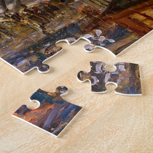 Grand Dock Le Havre Monet Fine Art Legpuzzel (Zijkant)