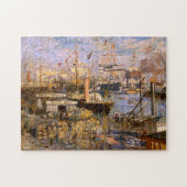 Grand Dock Le Havre Monet Fine Art Legpuzzel (Horizontaal)