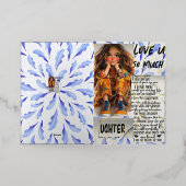 GRAND DOUGHTER-AFBEELDING FOLIE WENSKAART (Buiten Laag)