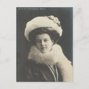 Grand Duchess Marie Pavlovna van Rusland #044 Briefkaart