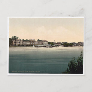 Grand Duke's Castle, Biebrich, de Rijn, Duitsland Briefkaart