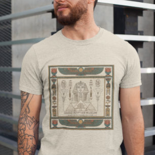 Grand Egyptian Museum Egypt Heritage Design T-shirt