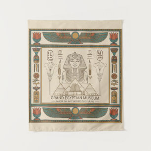 Grand Egyptian Museum Egypte Erfgoed Design  Wandkleed