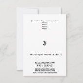 GRAND EMPIRE MONOGRAM SCHATTEN DANK JE KAART (Achterkant)