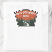 Grand Enchantment Trail Rechthoekige Sticker (Tas)