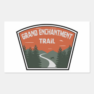 Grand Enchantment Trail Rechthoekige Sticker