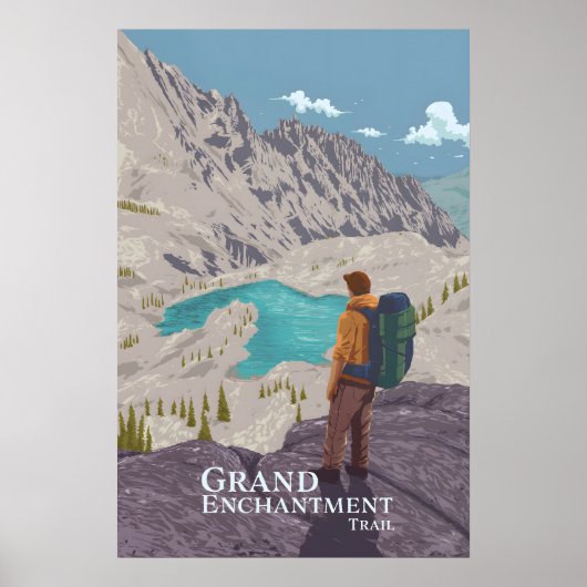 Grand Enchantment Trail Reisposter Poster (Voorkant)