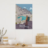Grand Enchantment Trail Reisposter Poster (Keuken)