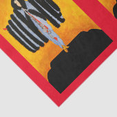 Grand Entrance Tissuepapier (Detail)