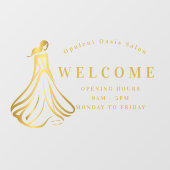 Grand Entree Luxe Raamsticker (Vel)