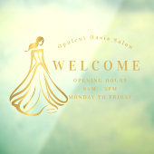 Grand Entree Luxe Raamsticker (Vel 3)