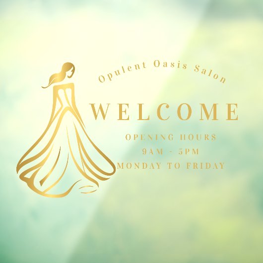 Grand Entree Luxe Raamsticker (Vel 3)