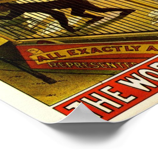 Grand Ethnological Congress Barnum & Bailey Circus Poster (Hoek)