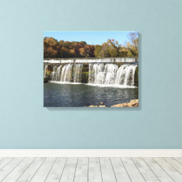 Grand Falls Joplin Mo Foto  Canvas Afdruk