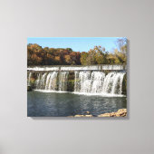 Grand Falls Joplin Mo Foto  Canvas Afdruk (Voorkant)