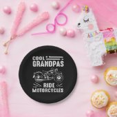 Grand Father Biker Papieren Bordje (Feest)