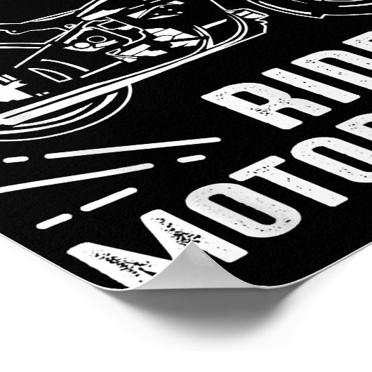 Grand Father Biker Poster (Hoek)