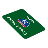 Grand Forks 29 Magneet (Rechterzijde)