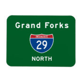 Grand Forks 29 Magneet (Horizontaal)