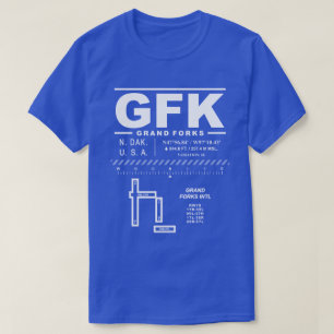 Grand Forks International Airport GFK T-shirt