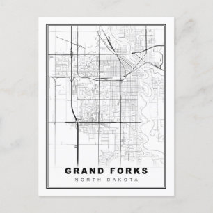 Grand Forks Kaart