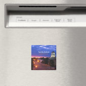 Grand Forks North Dakota Magnet Travel Souvenir (Insitu (Vaatwasser))