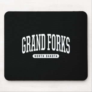 Grand Forks North Dakota Vakantie College Stijl Nd Muismat