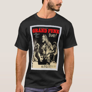 Grand Funk - Concertposter. T-shirt