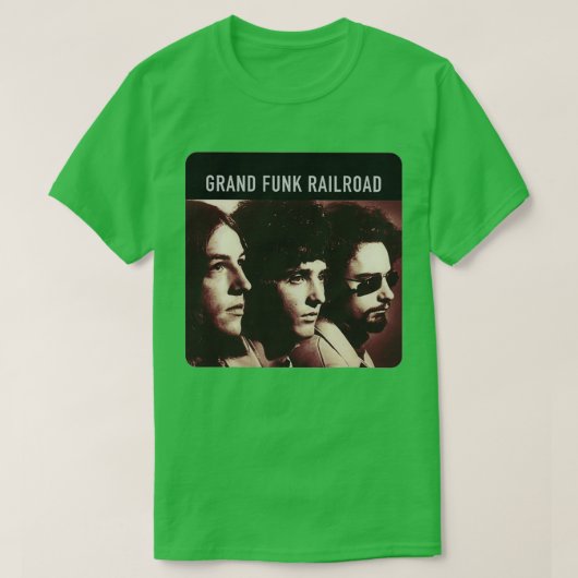 Grand Funk Power Rock amp Roll Premium Classic TSh T-shirt (Design voorkant)