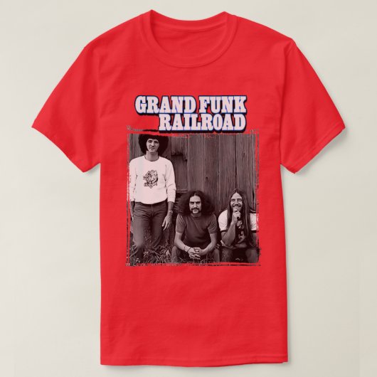 Grand Funk Railroad 26 T-shirt (Design voorkant)