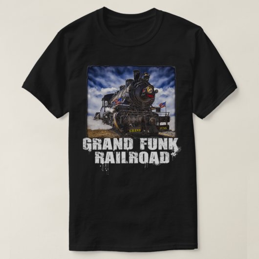 Grand Funk Railroad 28 T-shirt (Design voorkant)