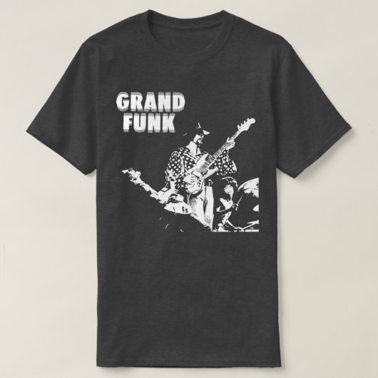 GRAND FUNK RAILROAD 34 T-SHIRT (Design voorkant)