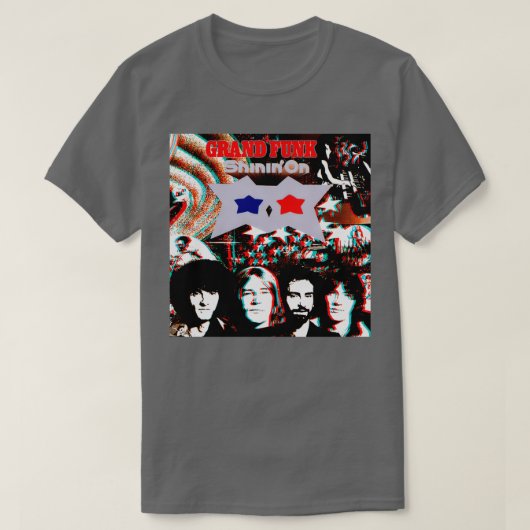 Grand Funk Railroad 37 T-shirt (Design voorkant)