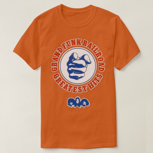 Grand Funk Railroad 9 T-shirt (Design voorkant)