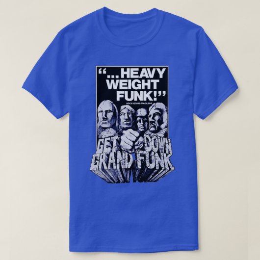 GRAND FUNK RAILROAD Classic TShirt (Design voorkant)