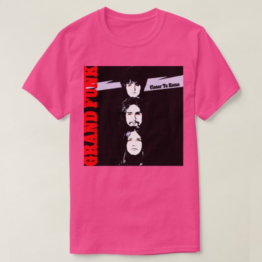 Grand Funk Railroad close to Home Sticker T-shirt (Design voorkant)